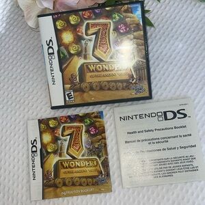 7 Wonders of the Ancient World for Nintendo DS - NO Game